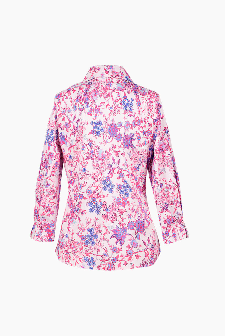 Blusa camisera recta estampada